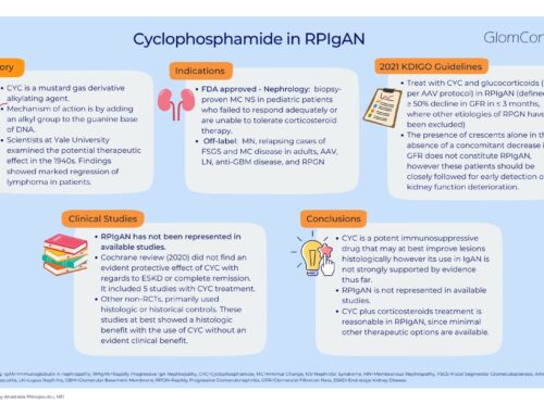 Cyclophosphamide In Rapidly Progressive IgA Nephropathy